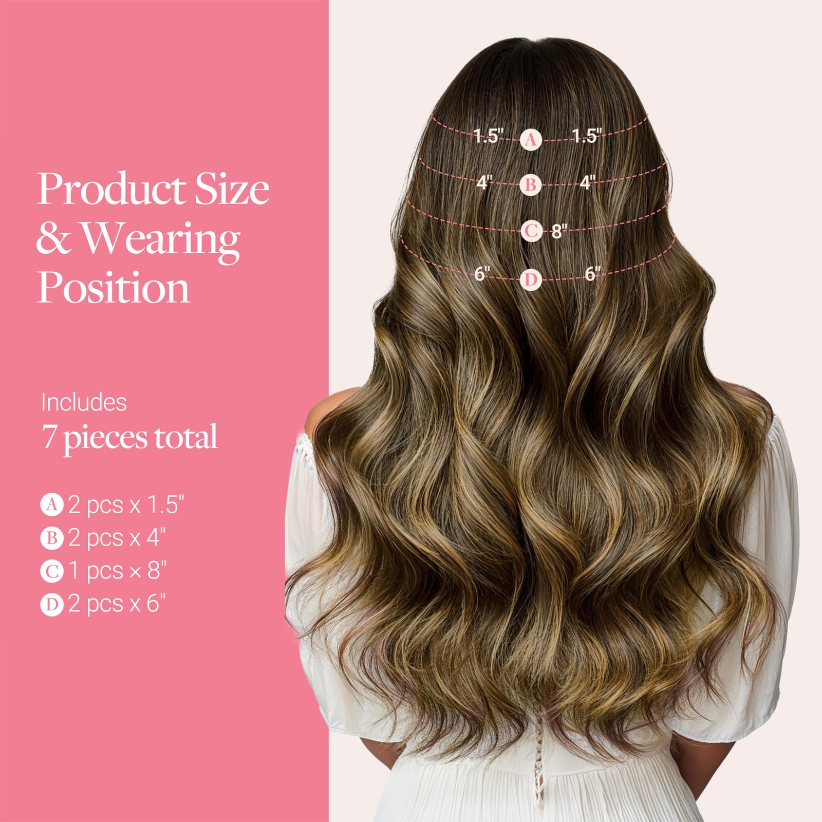 Goo Goo Genius Clip In Hair Extensions 16Inch 140G 7Pcs Seamless Pu Clip In