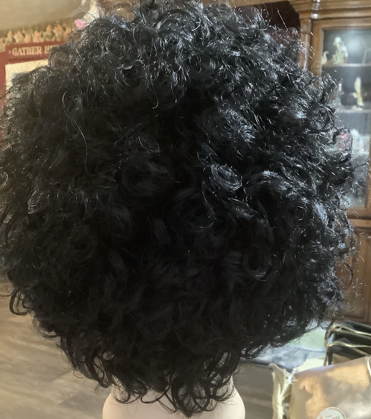 6 inch Short Curly Lace Front Wig Brazilan Human Hair 13X1 Pixie Cut Curly