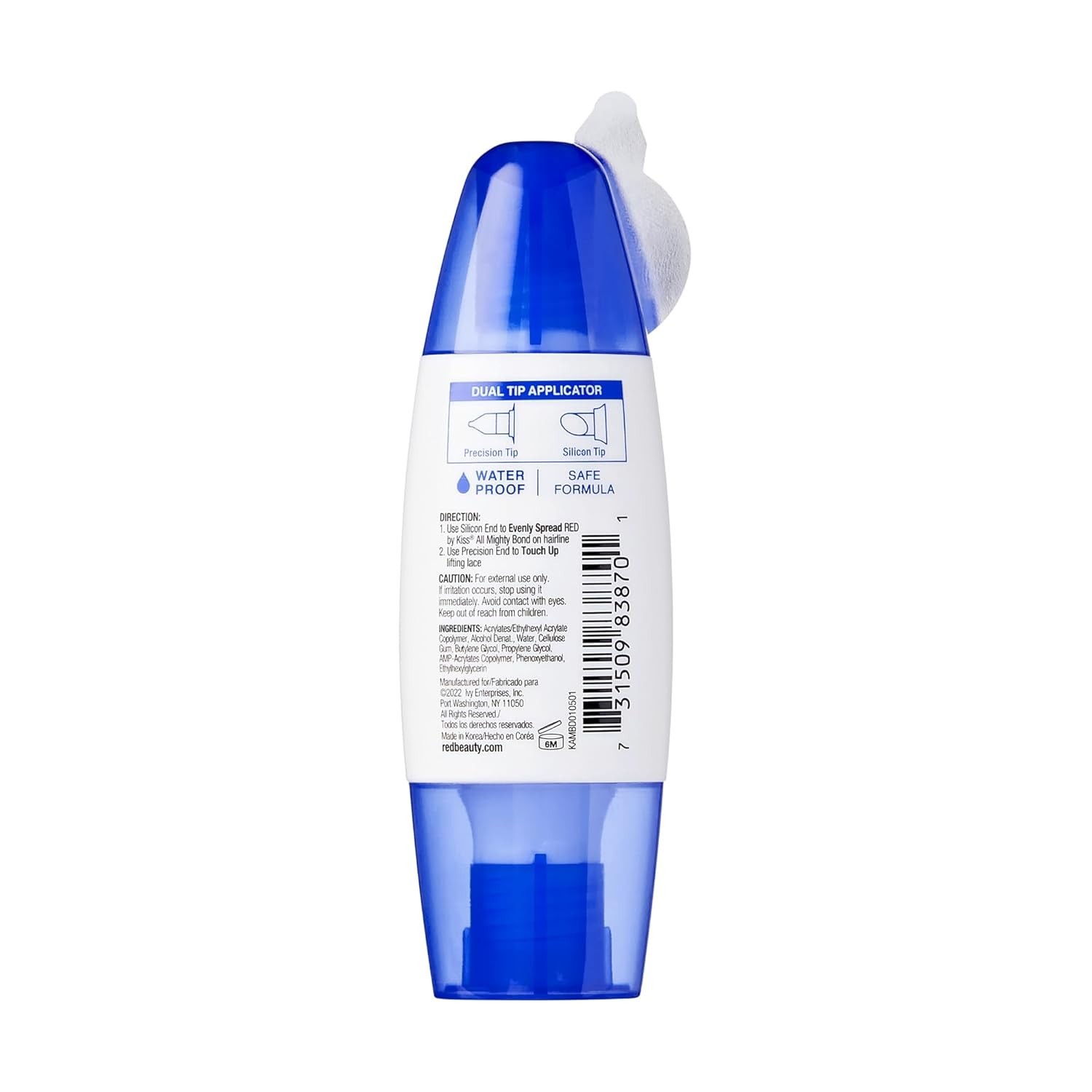 Wig Glue Water Resistant Strong Hold Fast Drying Safe for Sensitive Skin