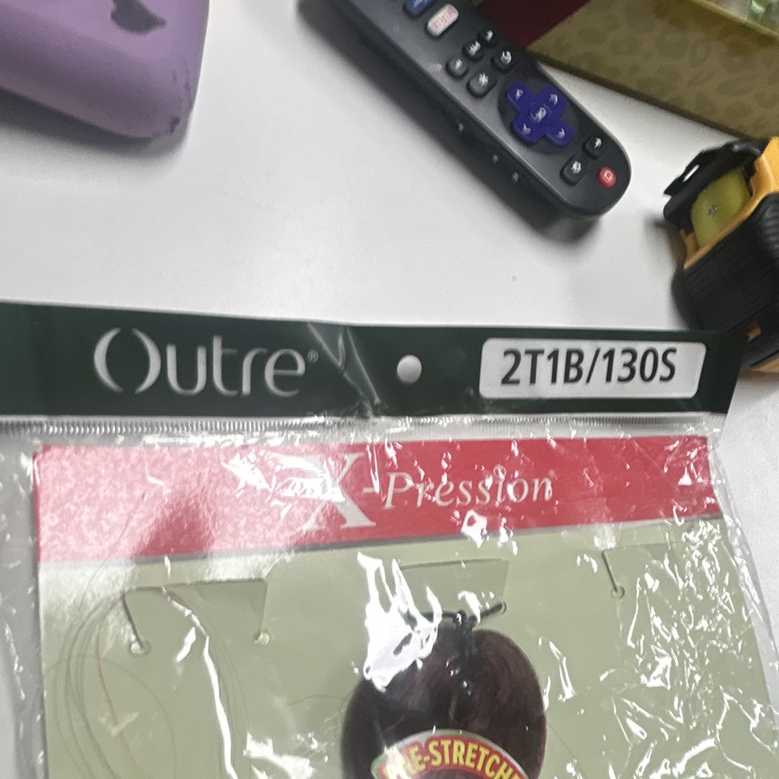 Outre X-Pression Pre-Stretched 52in Braiding Hair Extension 2T1B/130S