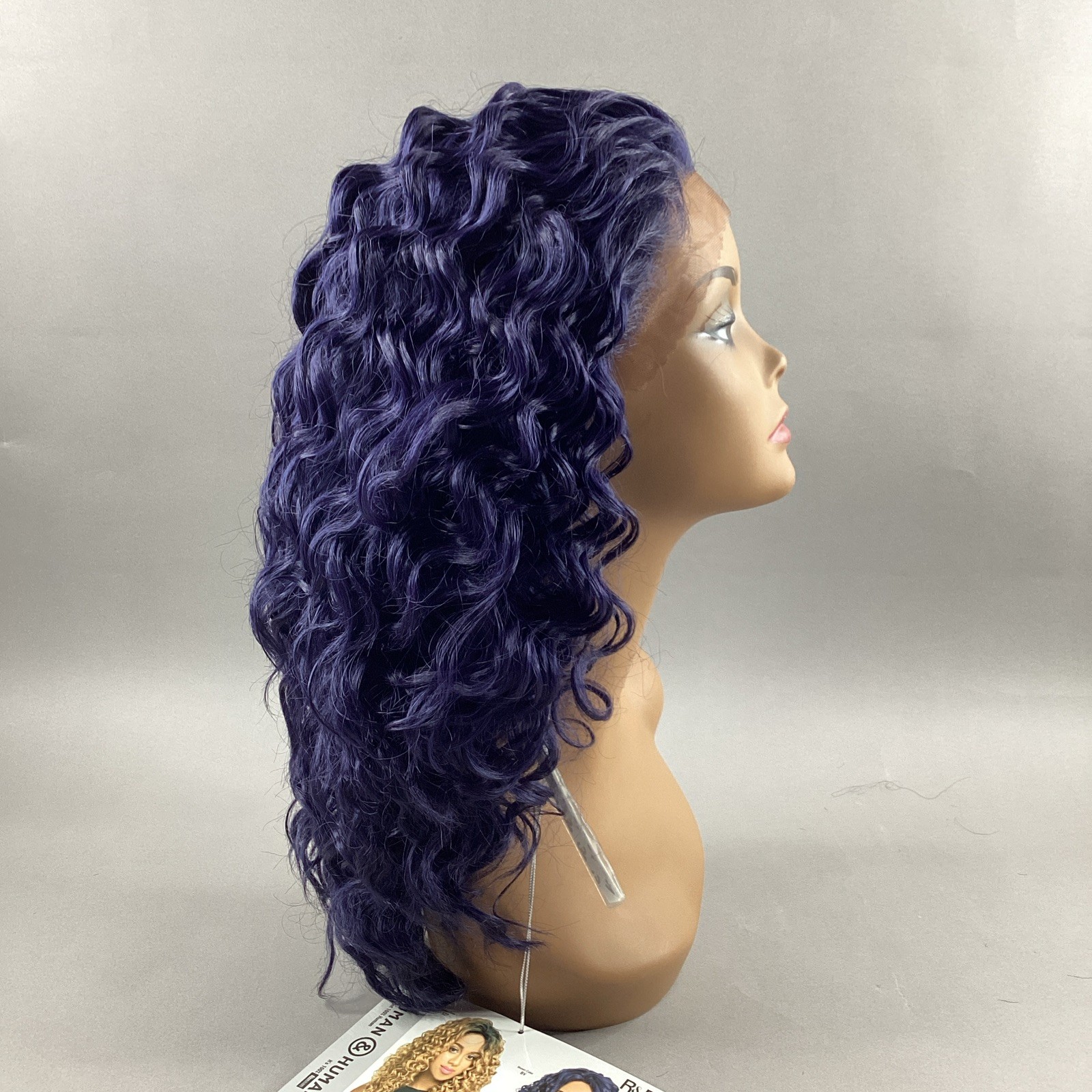 R&B RL-WE #BV Blue Violet Premium Synthetic Blend Wig Adjustable