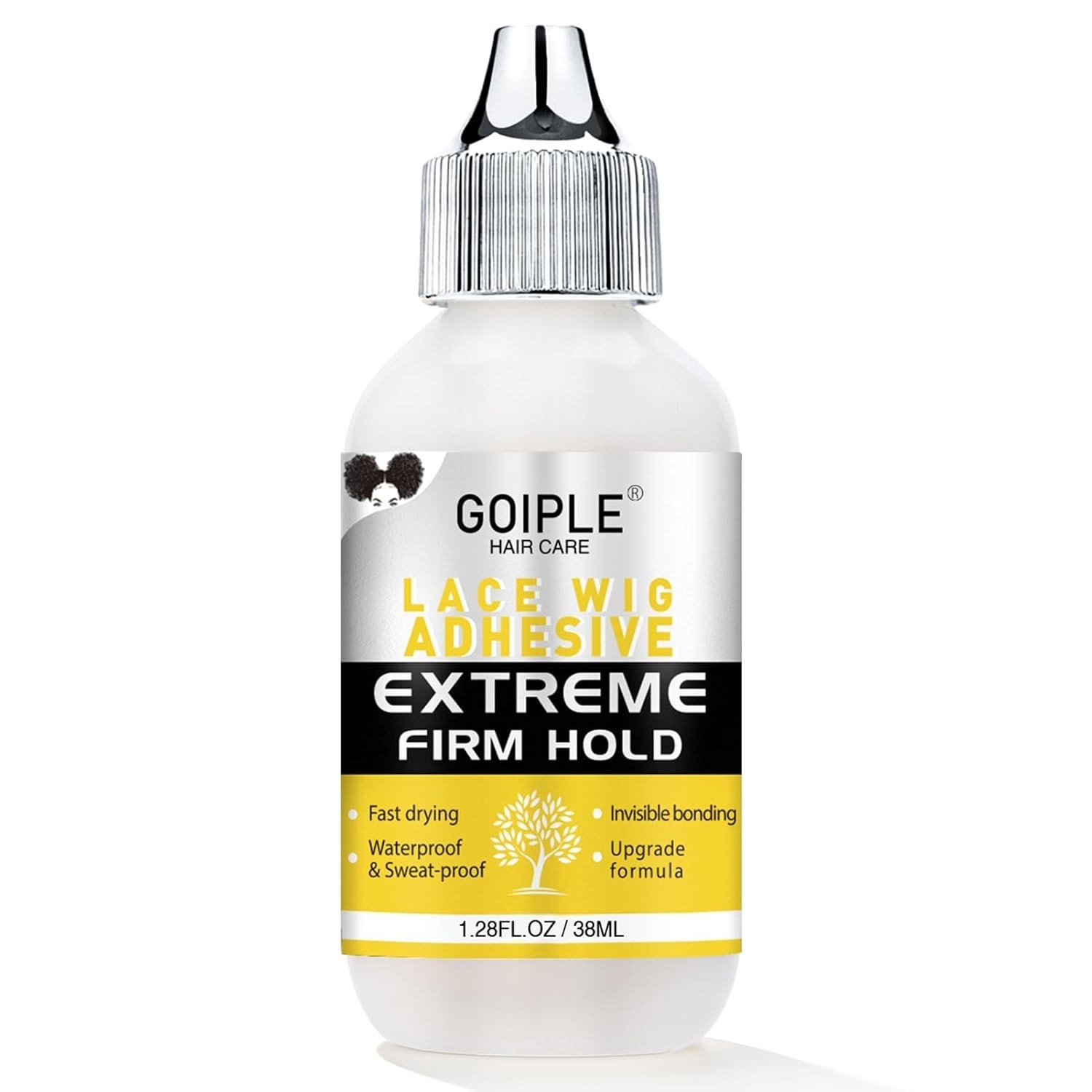 Waterproof Lace Front Wig Glue – Strong Hold Invisible Adhesive for Natural Look