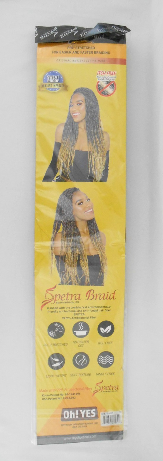 Oh Yes Spetra Braid 20″ Hair Professional Pre Stretched Color 30 Brown New