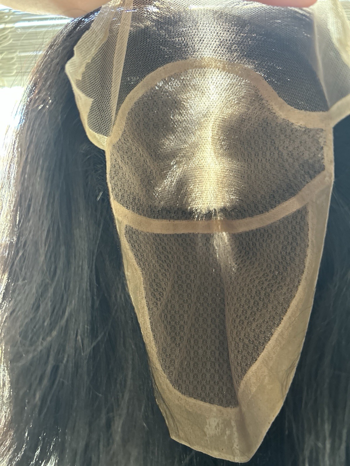 8×10 22” Indian Human Hair Topper | Hair System | Natural Density | Clipless