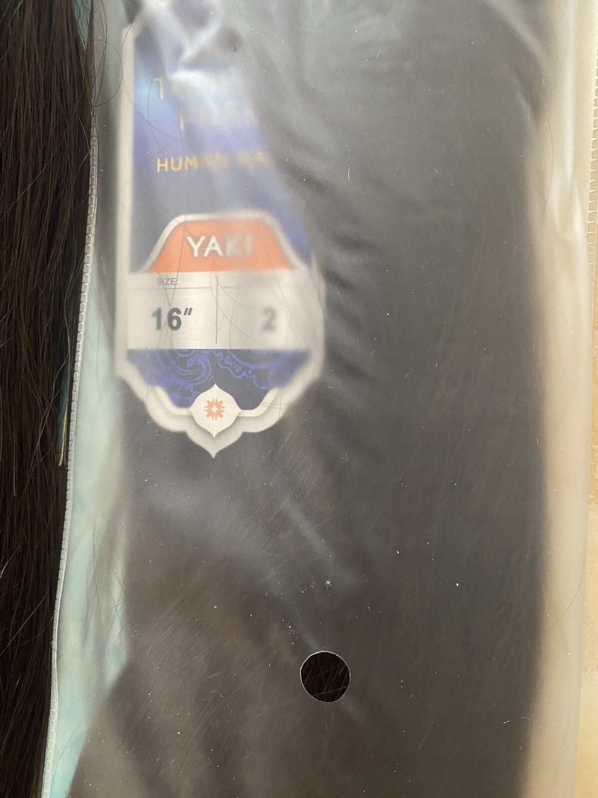 REMI PRIME LIMITED 100% HUMAN HAIR SOFT YAKY WEAVE-16 LOT 2 COLOR 2 TANGLE FREE