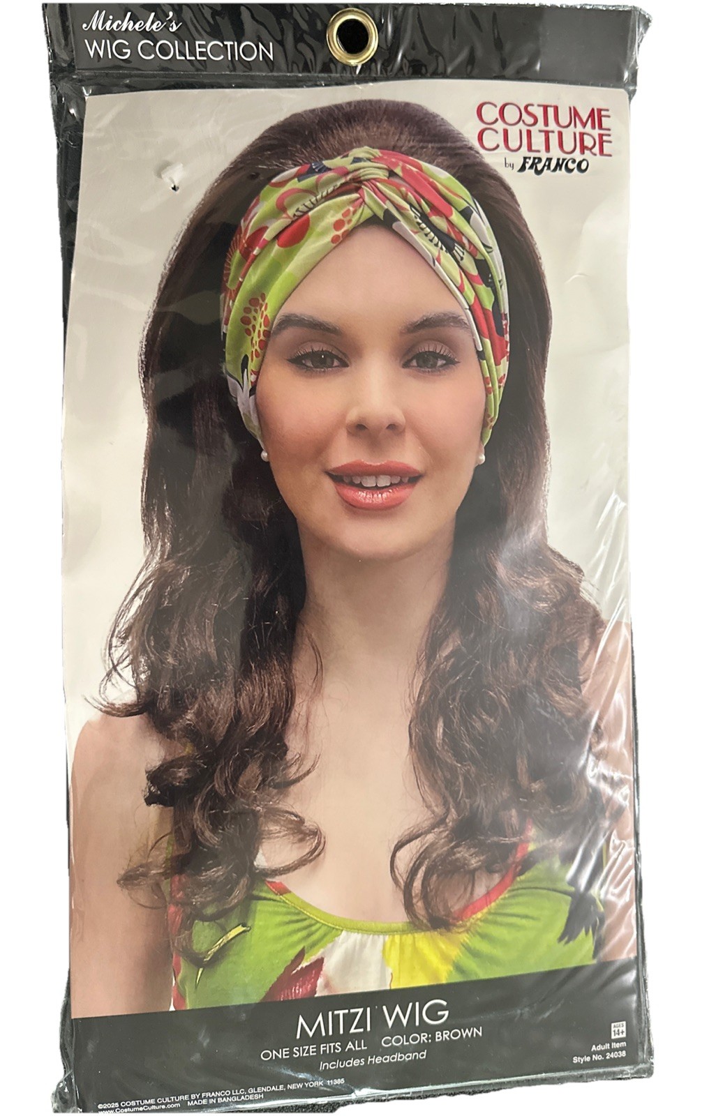 Michele’s Wig Collections Mitzi Wig One Size Fits All Color Brown