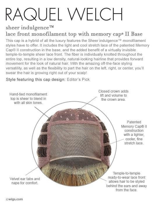Raquel Welch Editor’s Pick | Synthetic Lace Front Wig (Mono Top) RL19/23SS 🙏