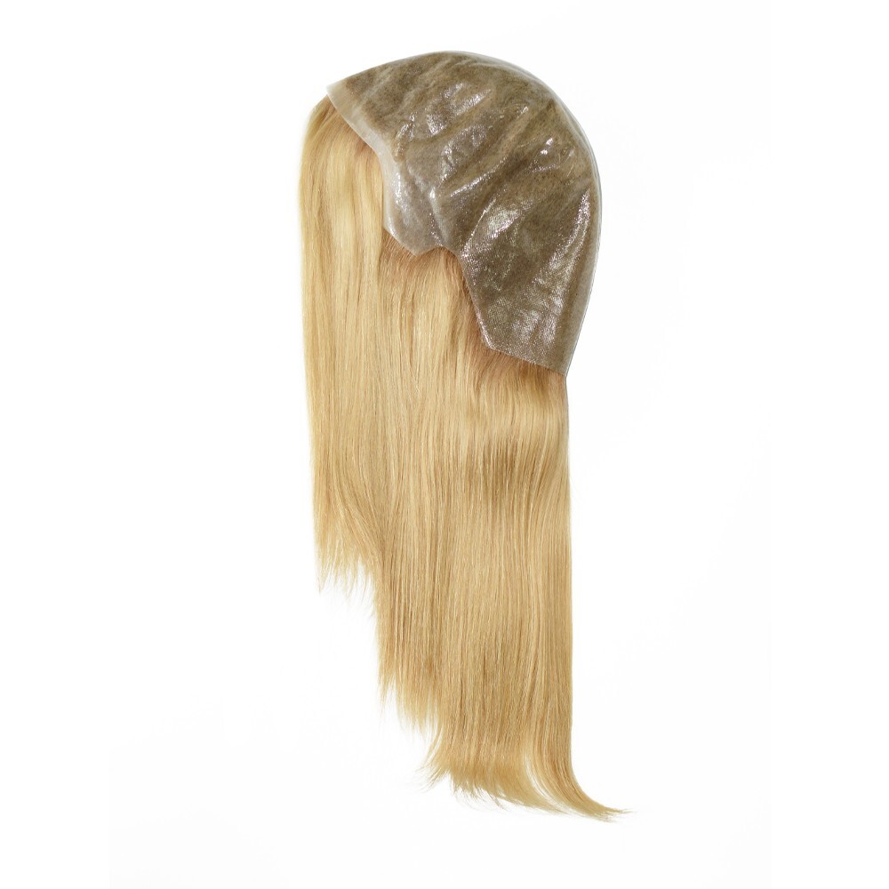 Women Wigs Culticle Remy Hair Full Thin Skin Human Hair Medium Size 14” #SIC