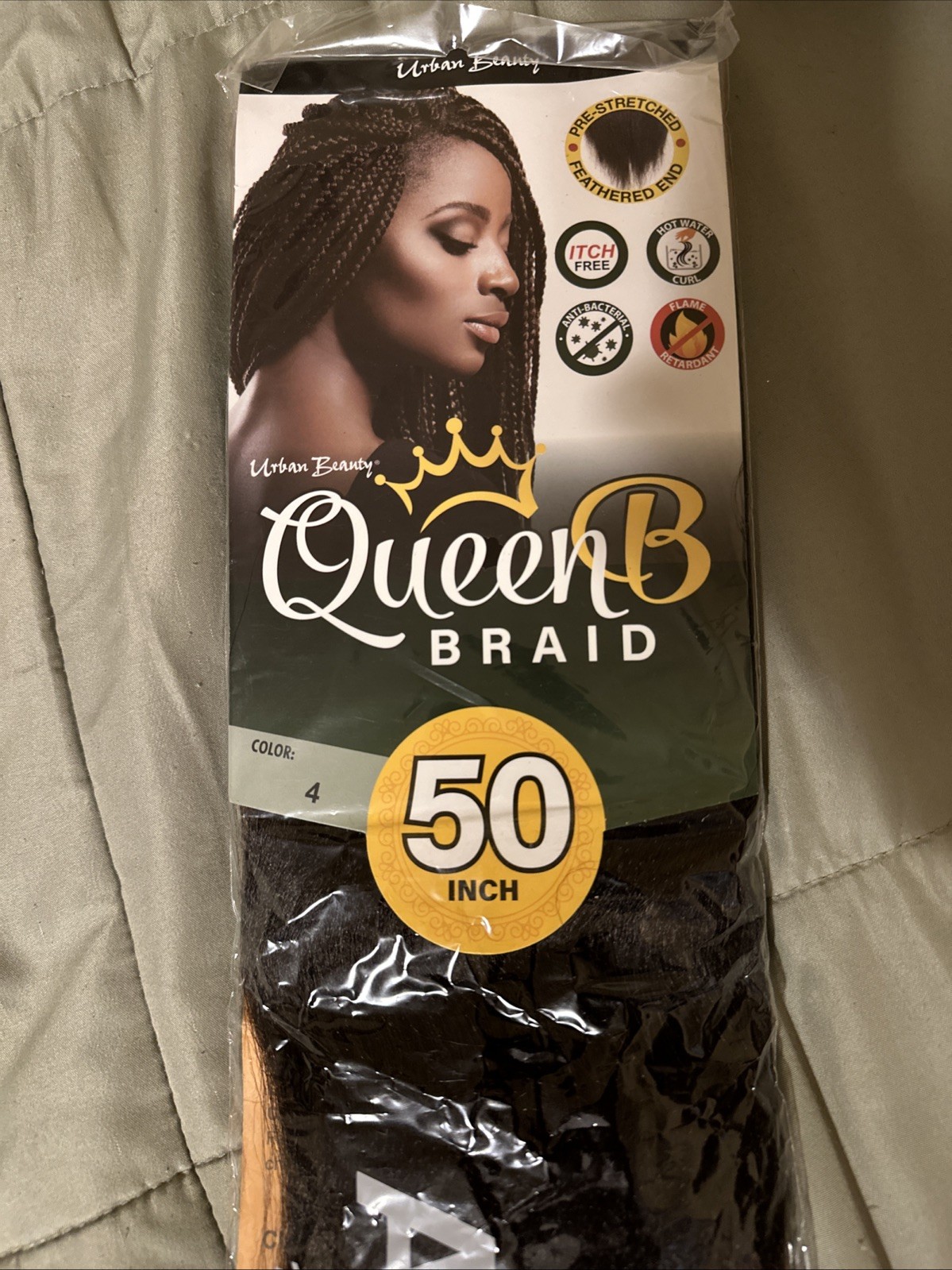 QUEEN B 50″ BRAIDING HAIR 100% Synthetics Hair Extension for Women