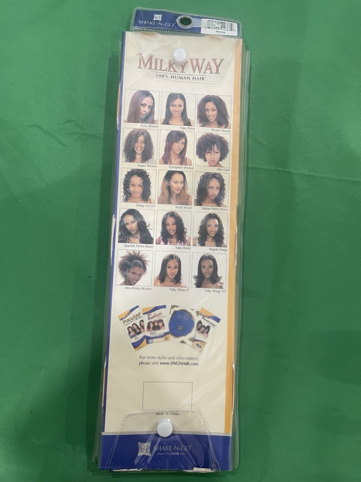 Milky Way 100% Human Hair Italian Perm Wave 12″ Weaving Sew-In Color 2