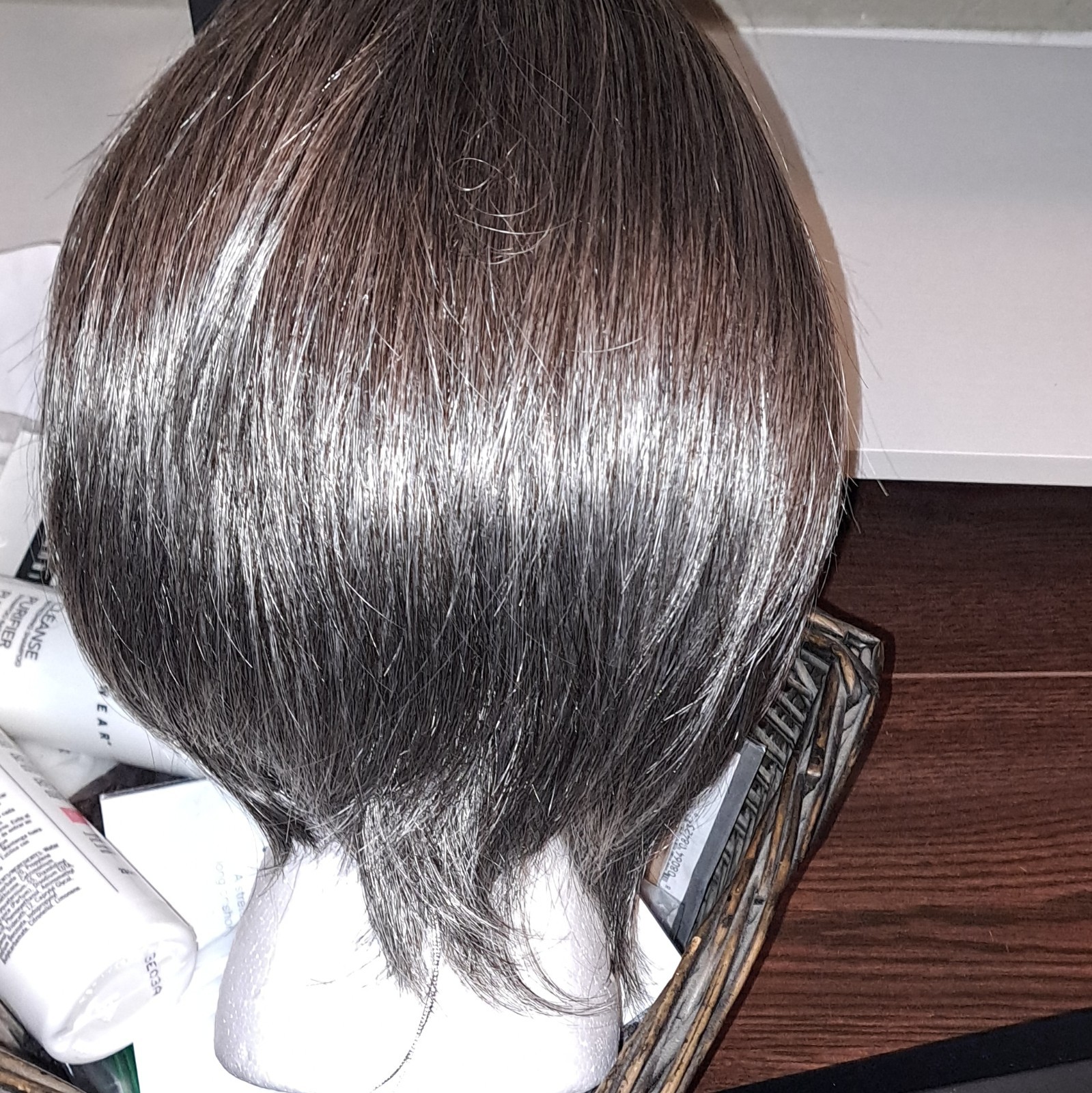 Gabor Straight Synthetic Wig. ‘All Too Well’ Bob in Sugared Charcoal Medium