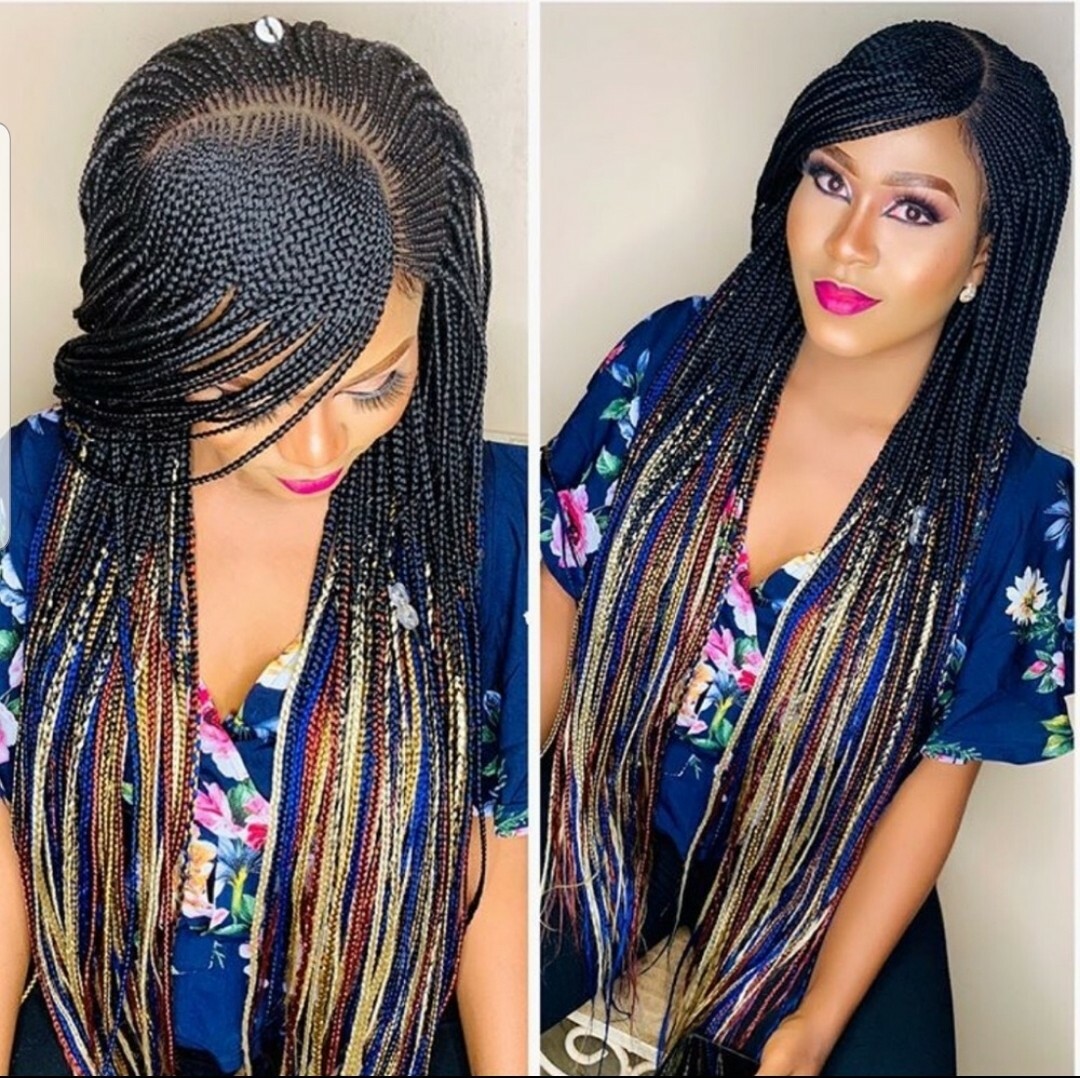 Braided Wig: beautiful cornrow wig.Handmade braided wig. pre-order 2-3WEEKS