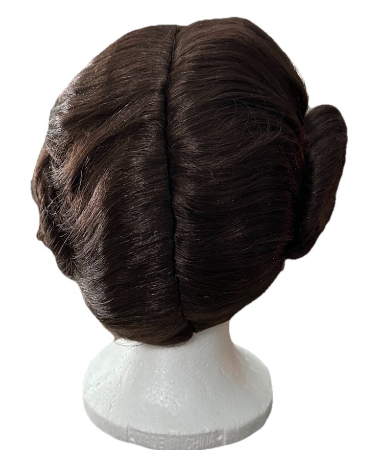 Adult Princess Leia Wig Bun Halloween Costume Cosplay Star Wars