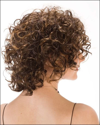 Classic Cap women Synthetic Curly Wavy Short Dark Gold Brown wig HengFeng MHL09