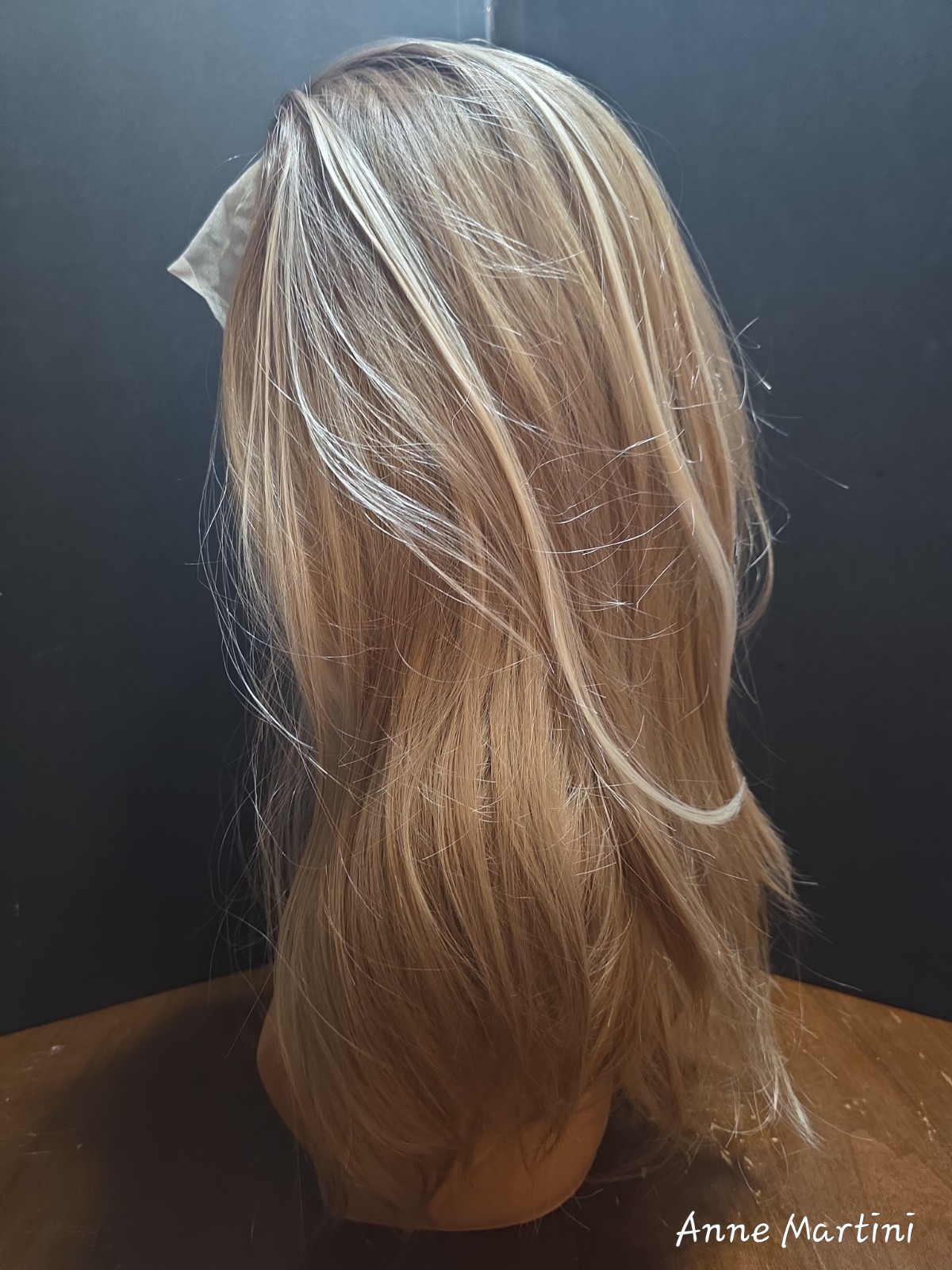 Love Story Jeremy Blond Wig Lace Front Cap Construction