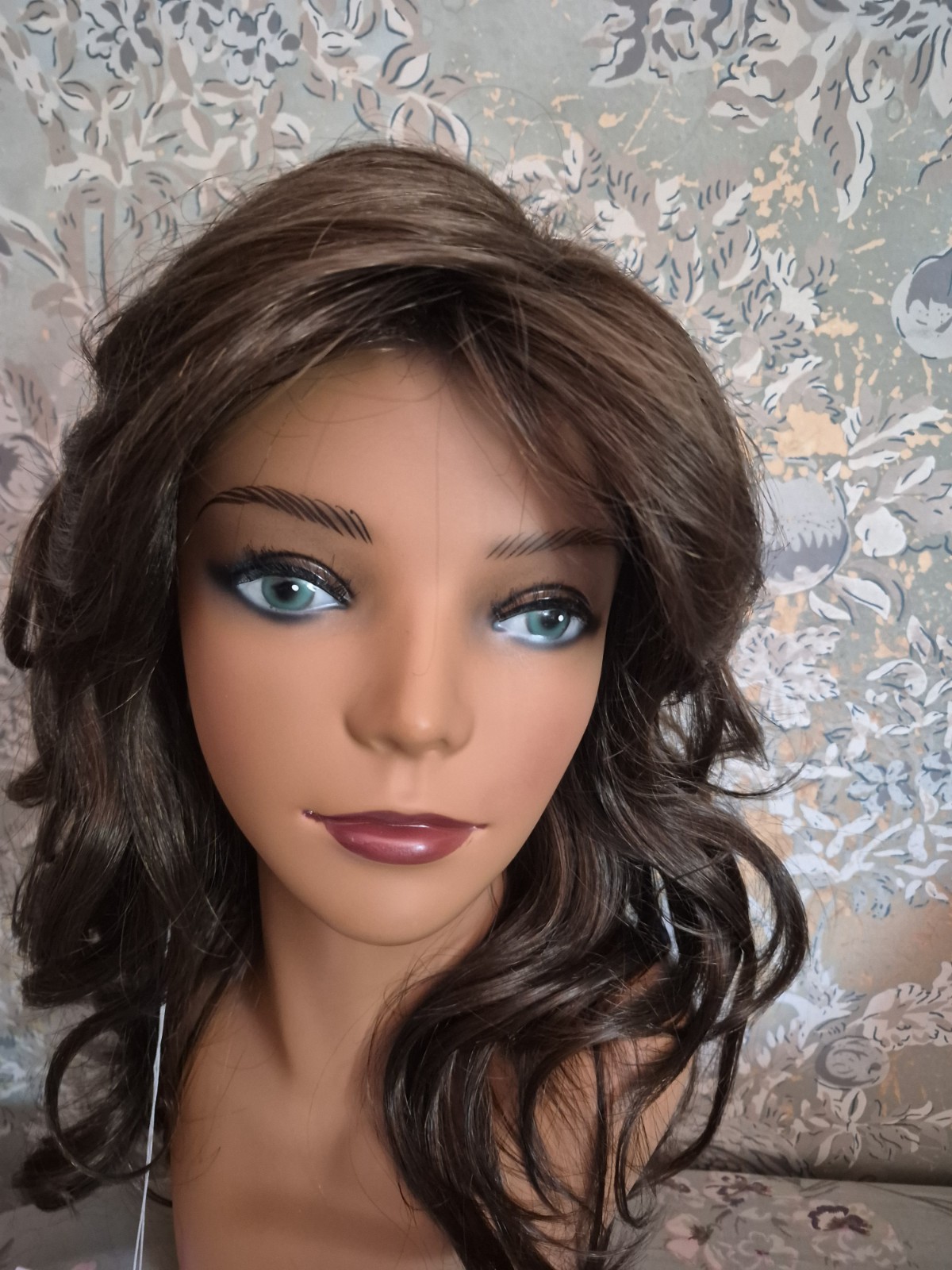 Paula Young Emmeline Avg. Cap Medium Golden Brown Curly/Wavy Wig