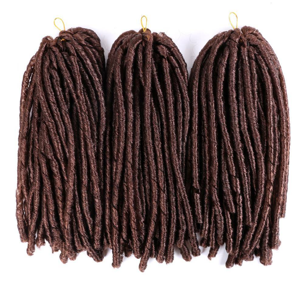 14 Inch Soft Faux Locs Crochet Hair Soft locs Synthetic Braiding Hair Extensions