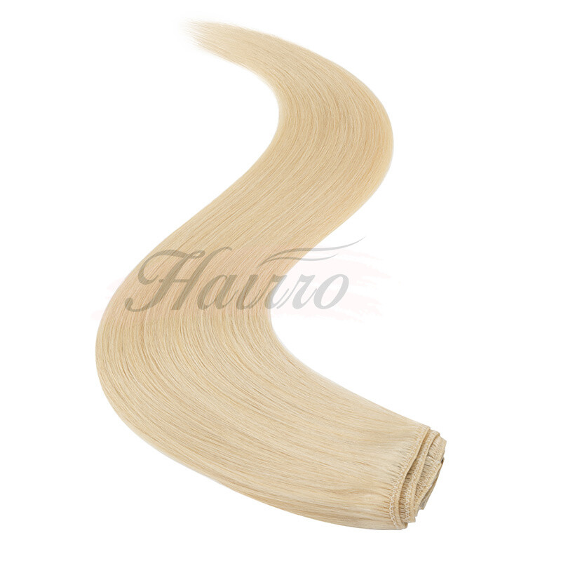 9A+ Clip In Human Hair Extensions 8pcs 100% Remy Real Soft Hairpiece Full Head
