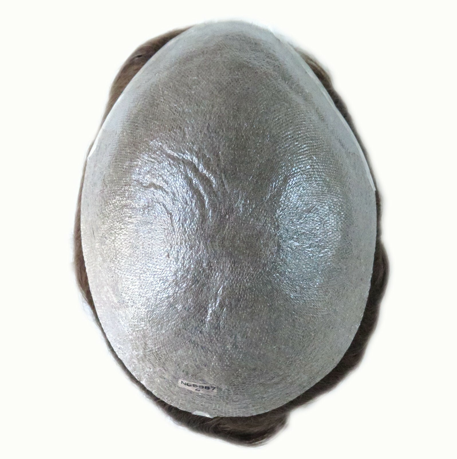 Natural Mens Toupee Hair Replacement System Super Thin Skin Human Hairpieces #18