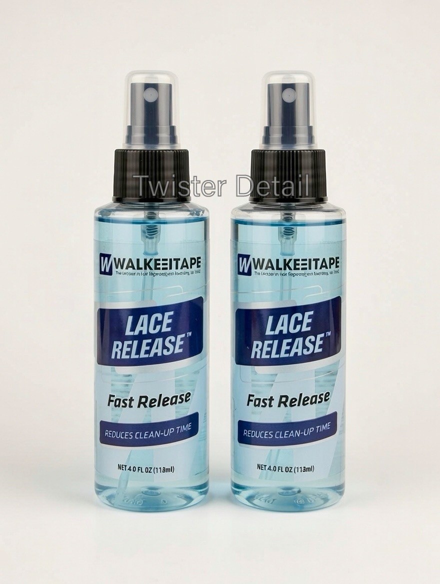 2-Pack Walker Tape Lace Release 4 oz Spray – Gentle Wig Adhesive Remover Solvent