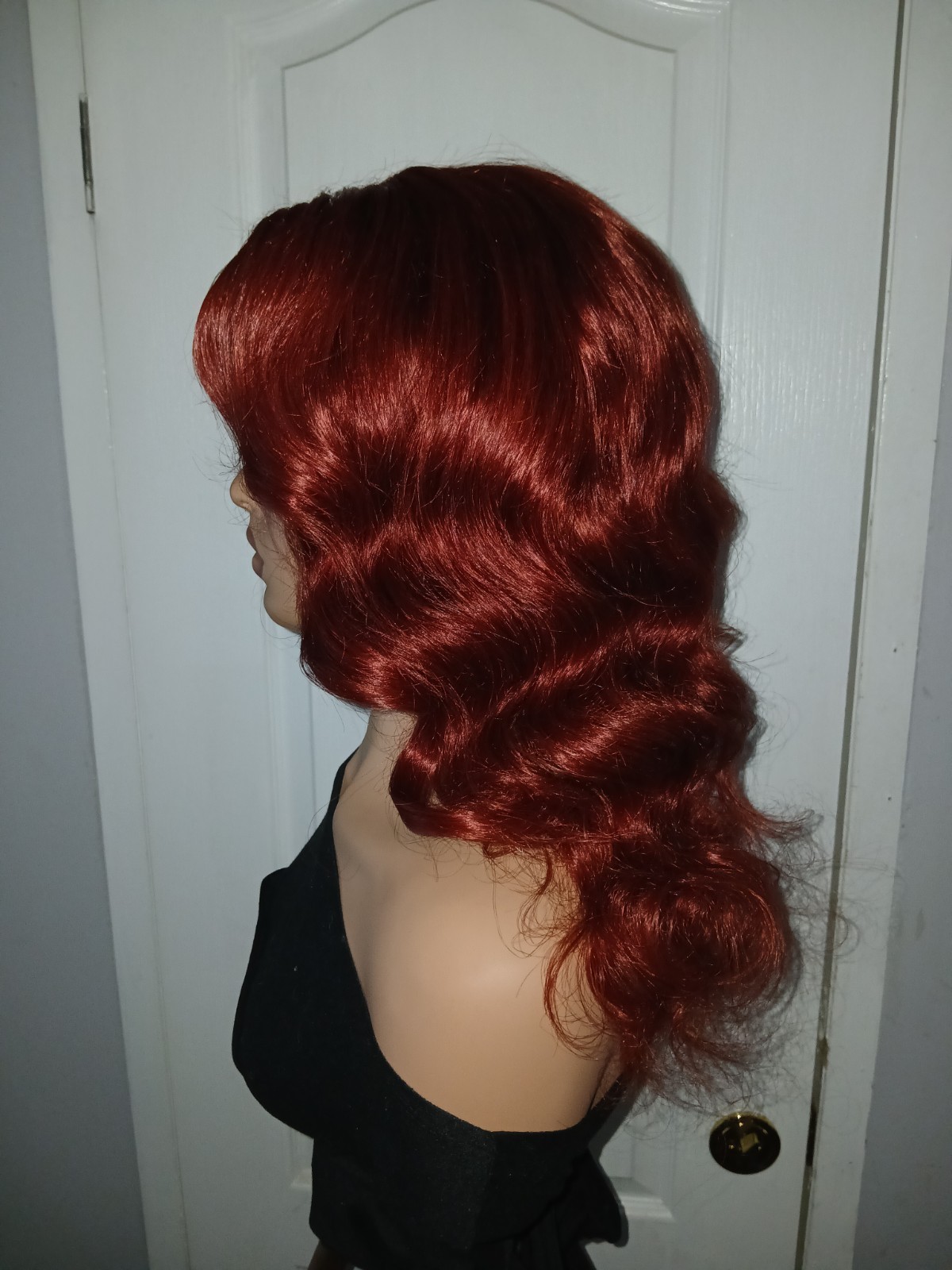 33B Reddish Brown Bundles with 4×4 Closure Body Wave Bundles Human Hair Wig