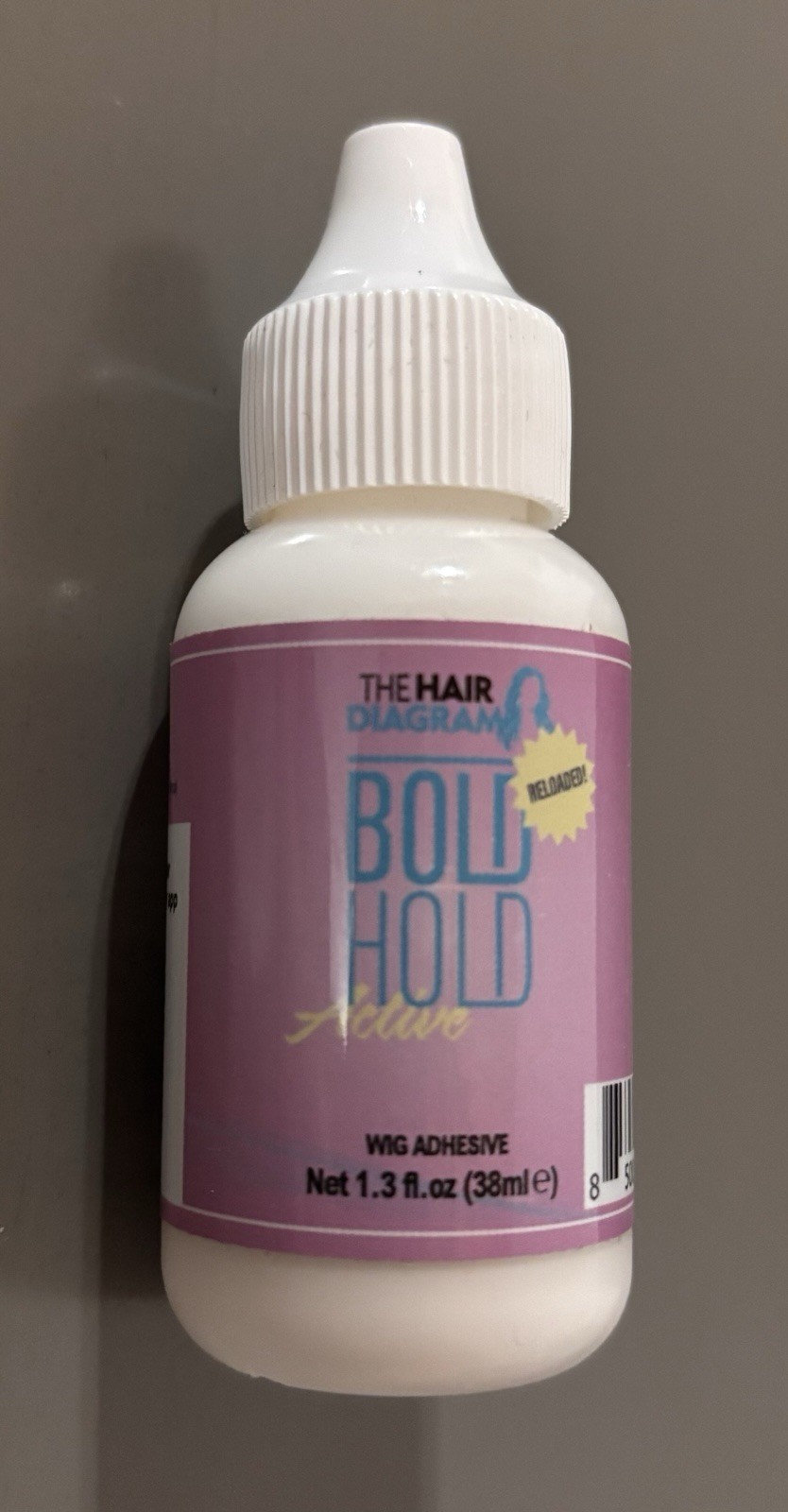 The Hair Diagram Bold Hold Active Reloaded Strong Wig Adhesive Glue 1.3fl oz NEW