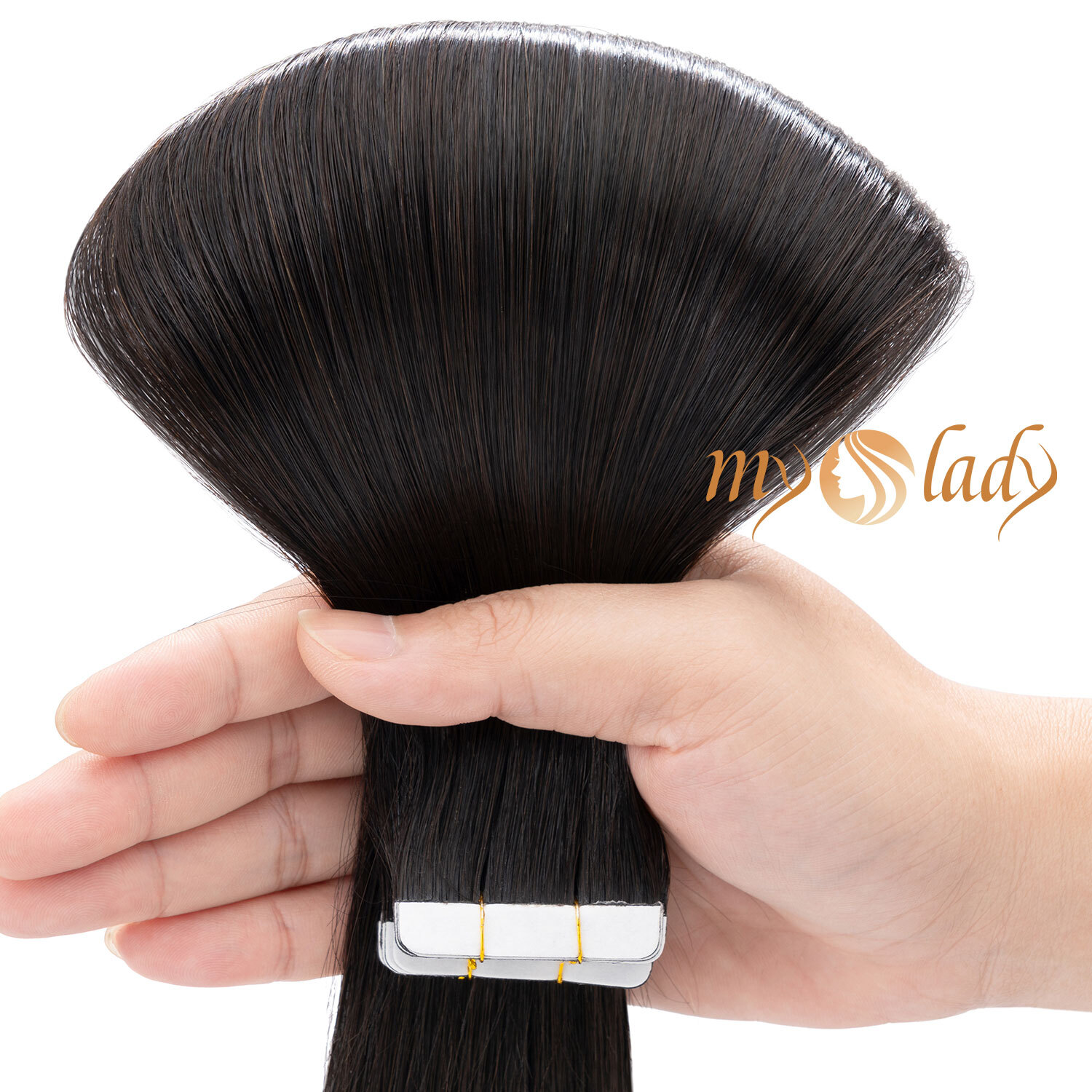 Balayage Tape In 100% Real Remy Human Hair Extensions Skin Weft Thick Full Head