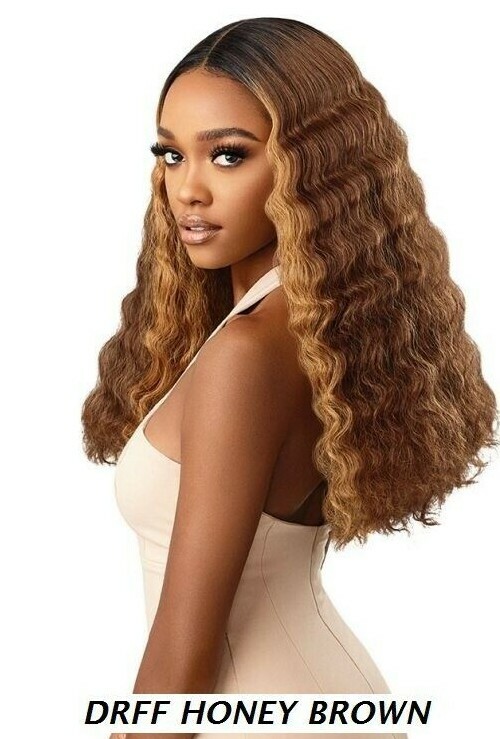 SOLANA – Outre Synthetic Pre-Plucked I-Part HD Swiss Lace Front Wig