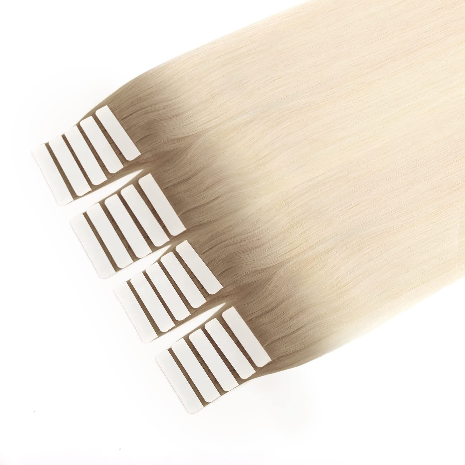 Sixstarhair 20 Piece Tape-In Hair Extensions – Ombre Rooted Chestnut Brown To