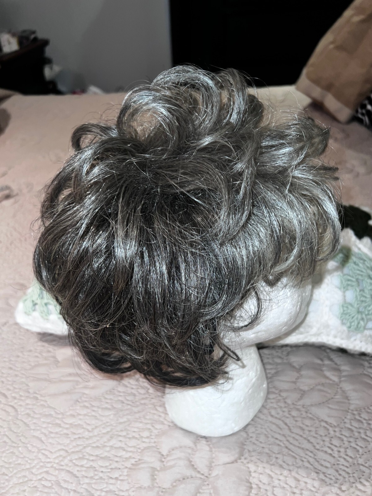 Foxy Silver Synthetic Hair Full Wig