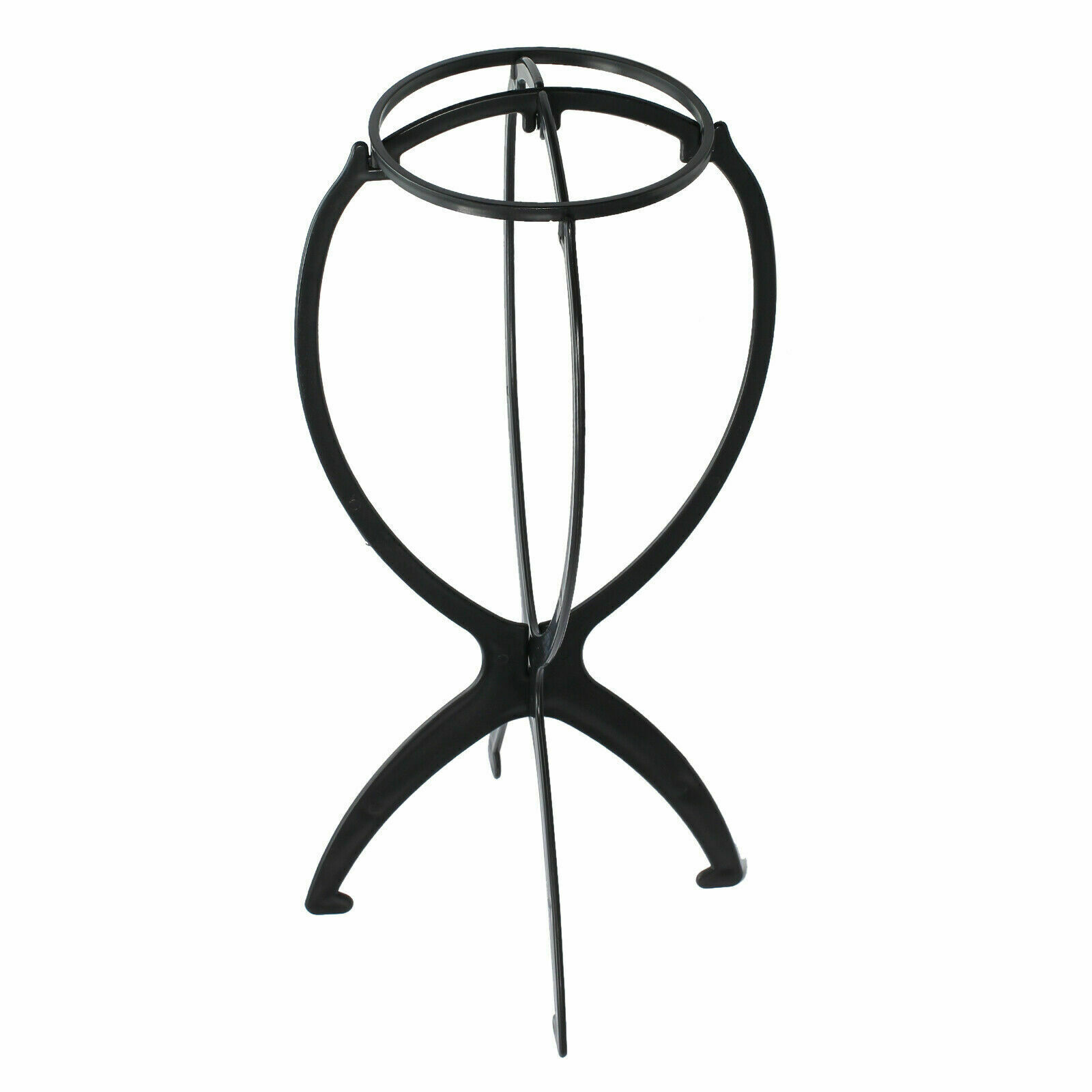 3PCS Wig Display Stand Mannequin Dummy Head Hat Cap Hair Holder Foldable Tools
