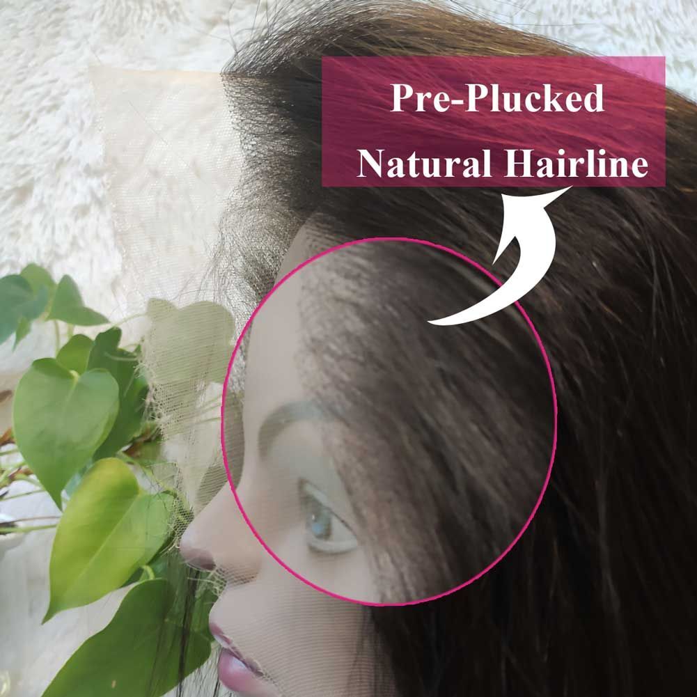 12A BRAZILIAN VIRGIN HUMAN HAIR BODY WAVE HD LACE BUNDLES 13X4/13X6 HD COLOR 1B#