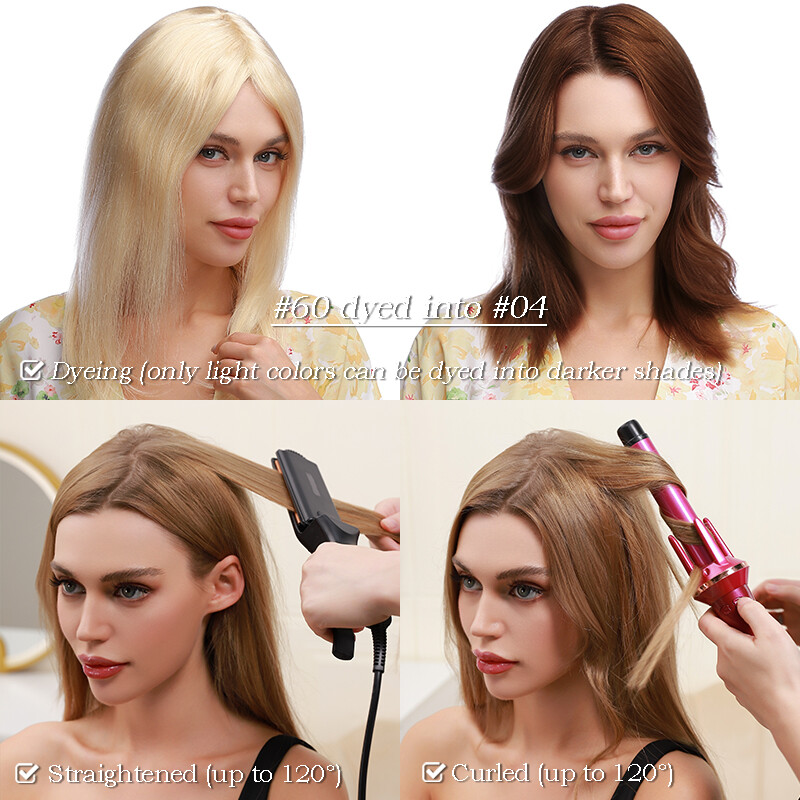 150g Full Head Thick Flat Nail U Tip Real Human Remy Hair Extensions Highlight