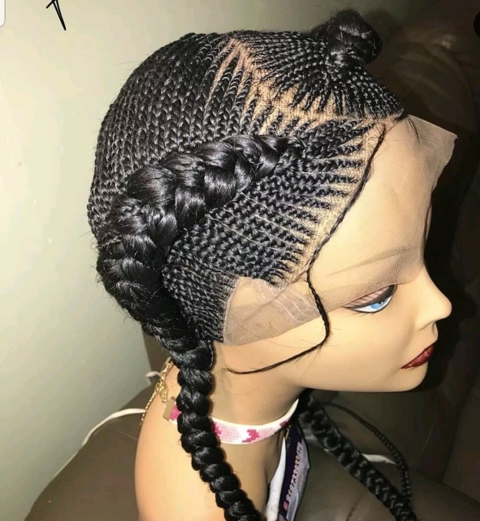 Braided wig: full lace Handmade Cornrows braids,PRE-ORDER ONLY.2-3WEEKS. Loc USA