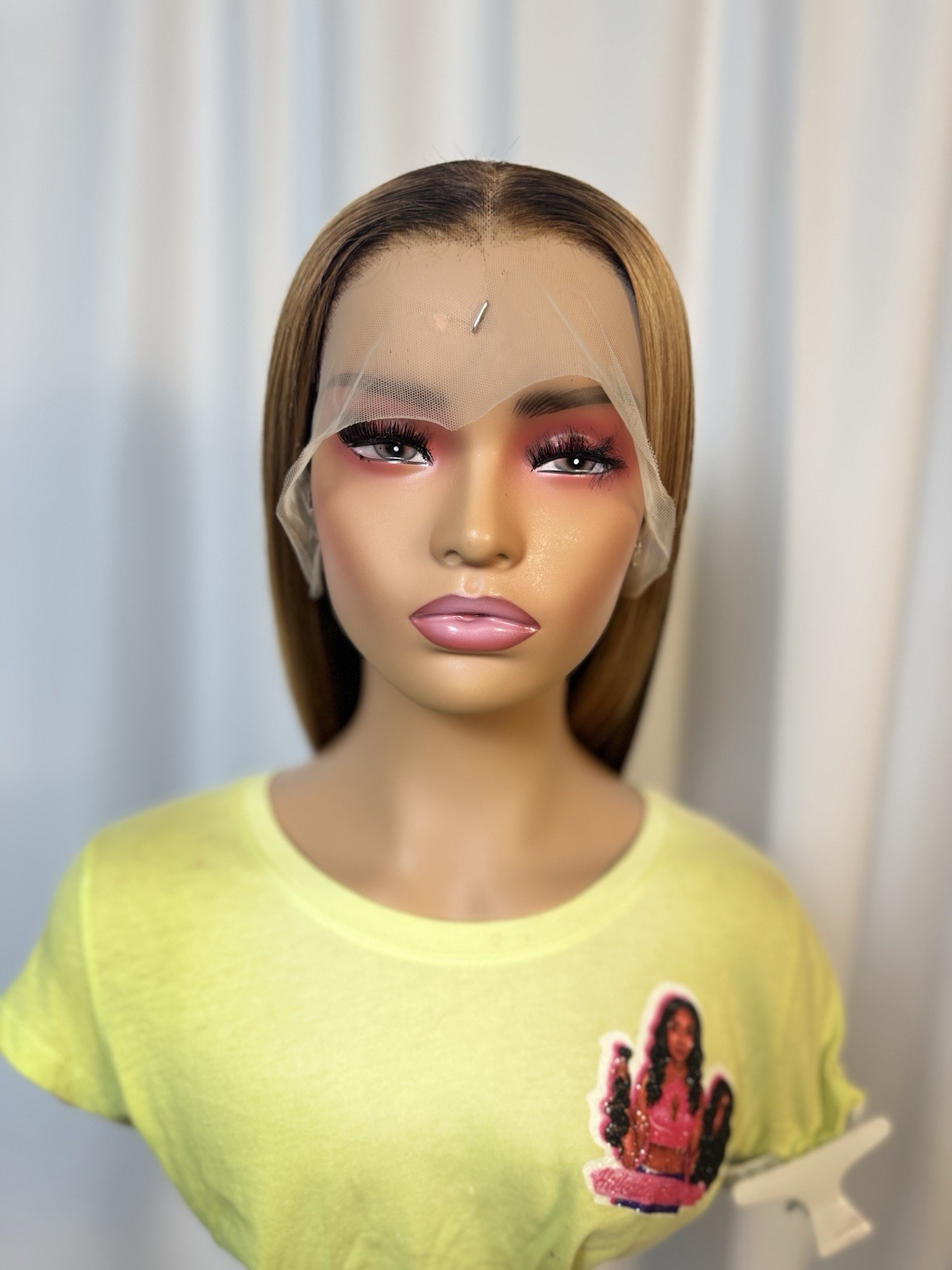 London Unit_Custom Blonde Highlight 13X4 HD Lace Frontal Human Hair Wig