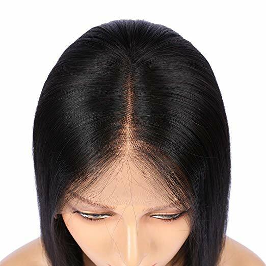 4×4 inch Lace Closure Wig 150 Density BOB Straight Factory Price 100 Human Hair