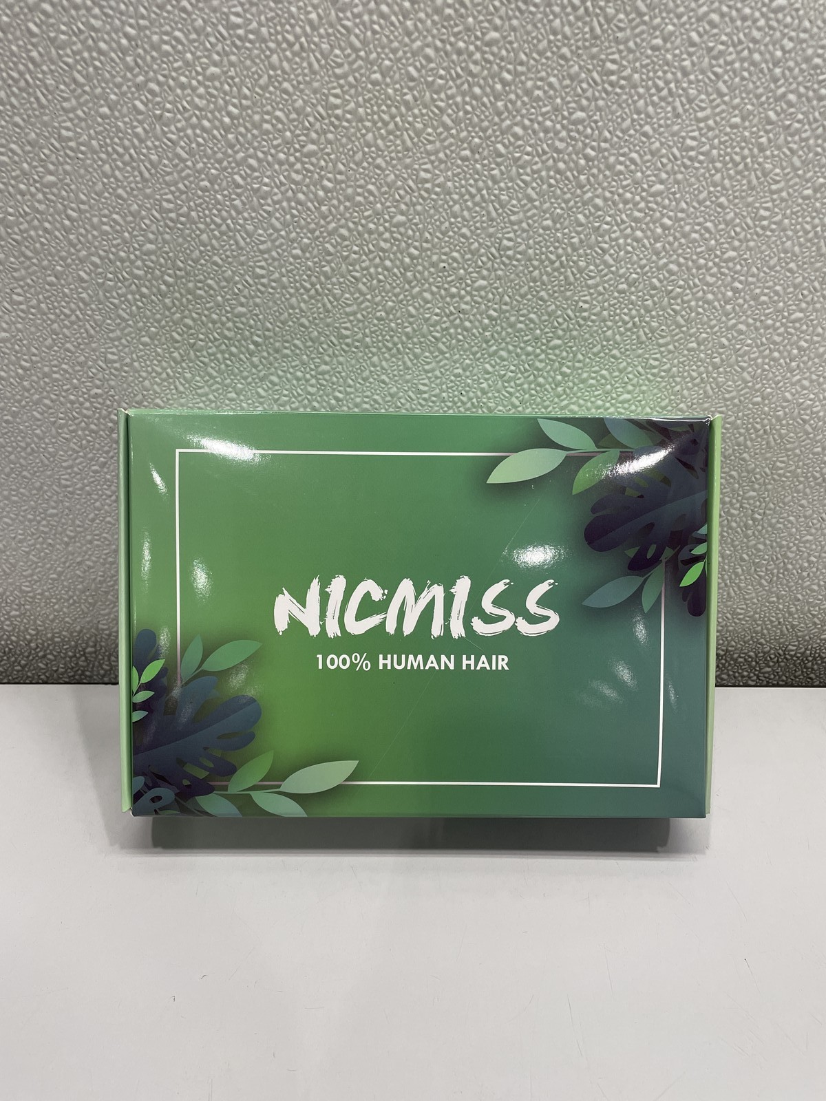 Nicmiss Natural Black Deep Wave Human Hair Headband Glueless Wig 16″