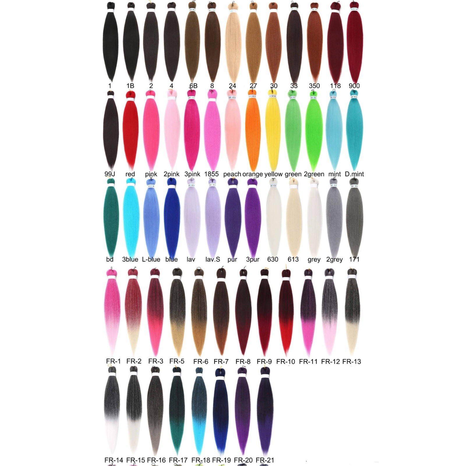 26 inch Pre-Stretched EZ Braid synthetic Hair Extensions Braiding Kanekalon