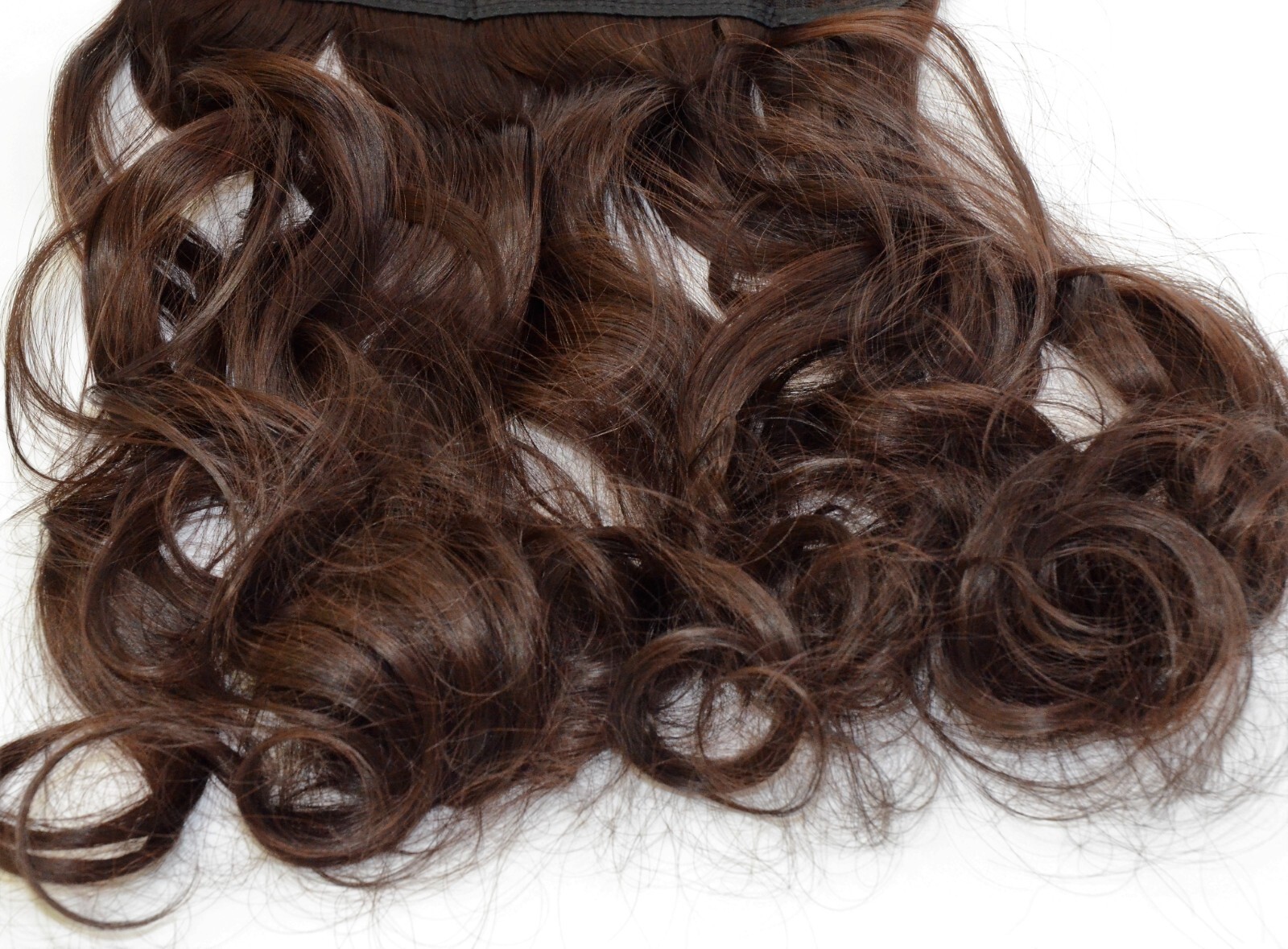 REECHO 16″ 3/4 Full Head Curly Clip In Synthetic Hair Extensions w/Accessories