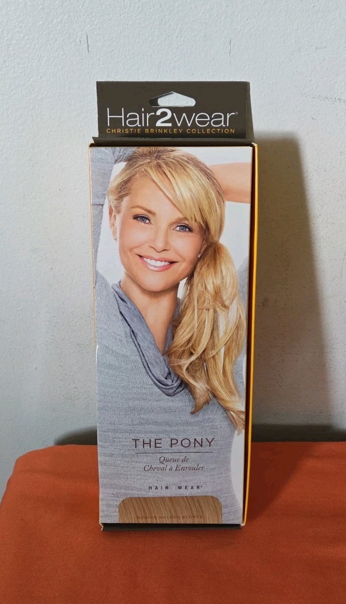 Hair2wear Christie Collection THE PONY Medium Golden Blonde Pony Tail
