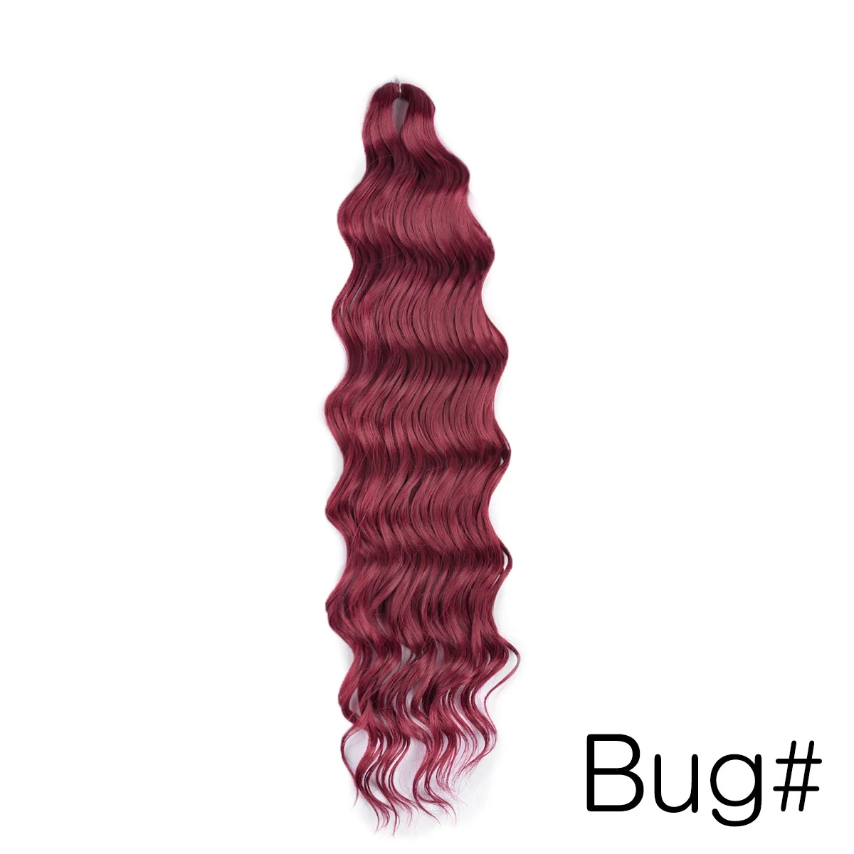 24 Inch Ombre Synthetic Anna Curl Water Wave Twist Crochet Hair Afro Loose Deep