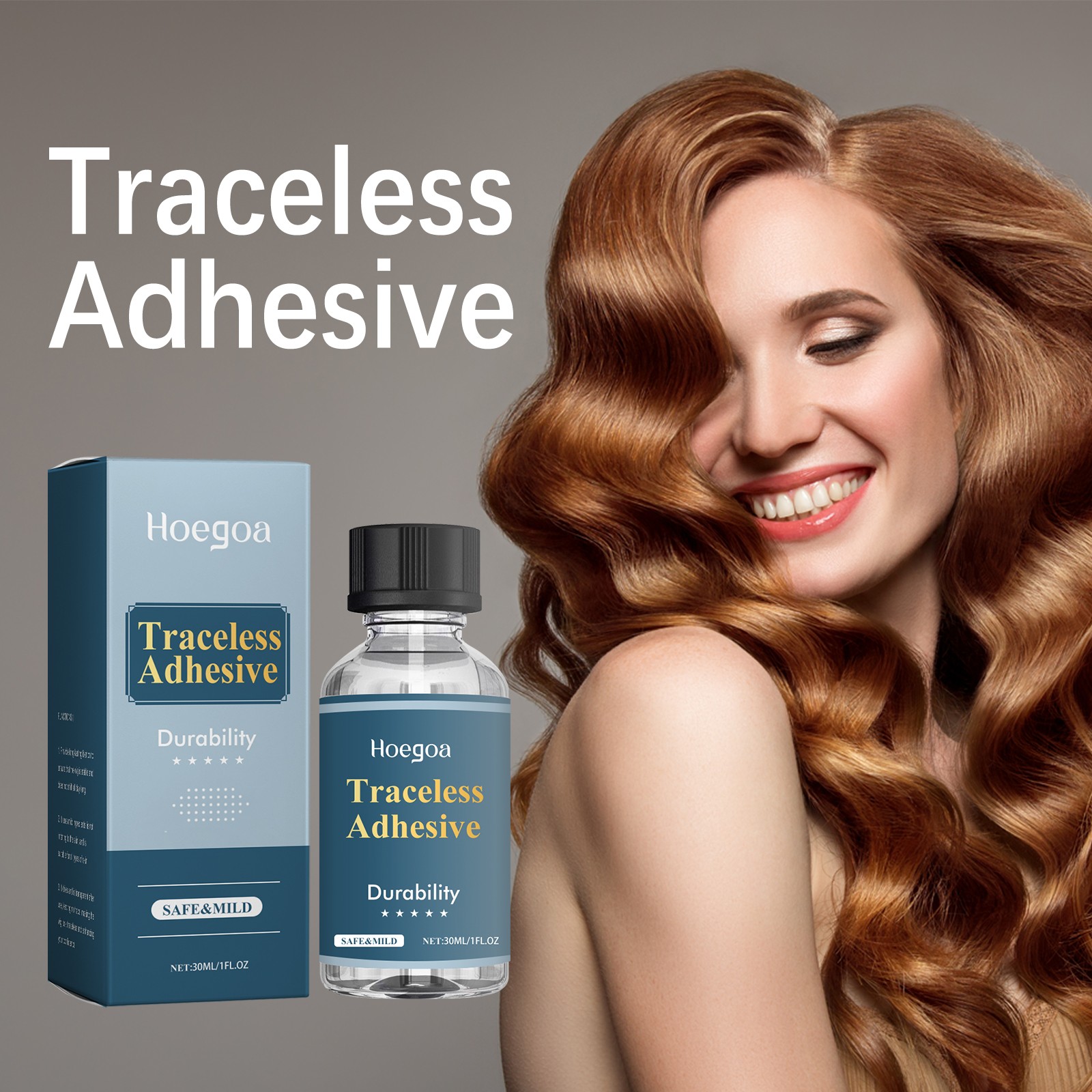 Wig Glue Adhesive Strong Hold Long Lasting Easy Removal Safe Hairpiece Glue
