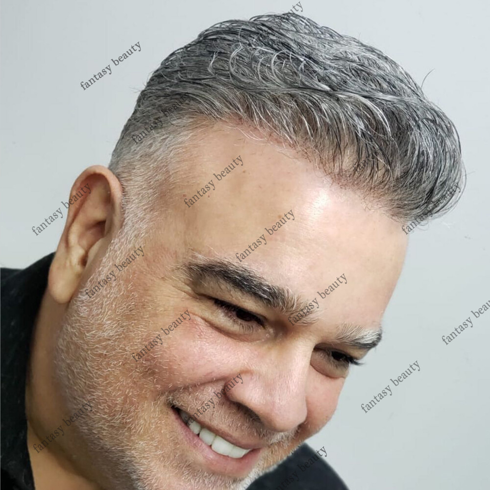Super Natural Hairline 80Density 0.02mm Ultra Thin Skin Undetectable Vloop Men