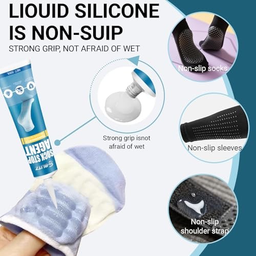Sock Non – Slip Gel Kit, Fabric Glue for Socks, Non – Slip Dots for Socks &