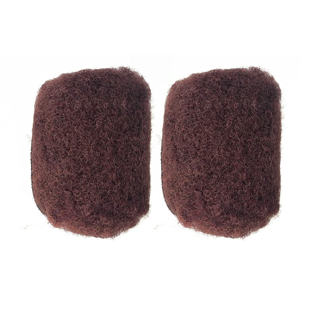 Yonna Tight Afro Kinky Bulk For Dreadlockstwist Braids Human Hair Deep Dark