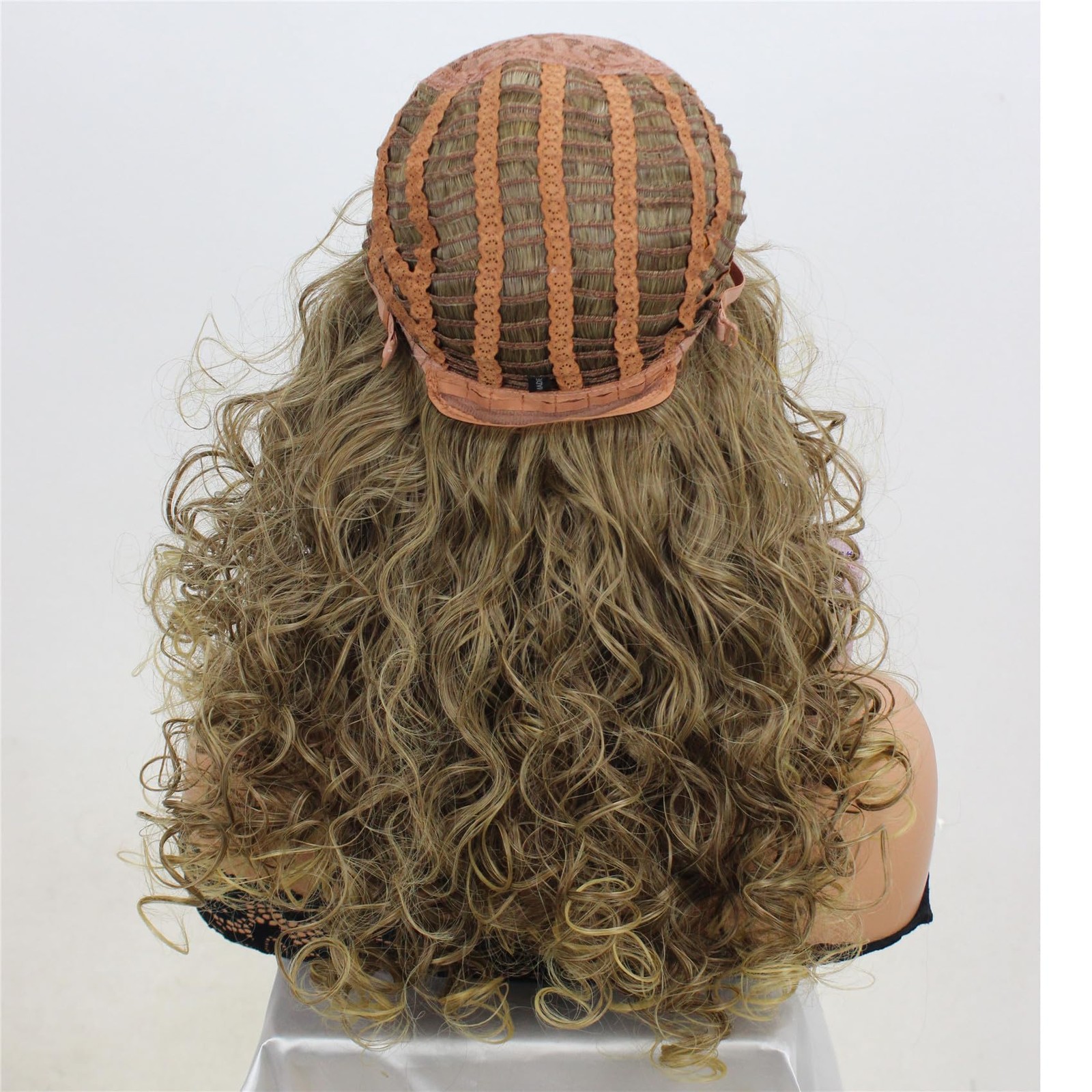 Long Curly Heat Resistant Synthetic Hair Wigs Women Girls Party Wig