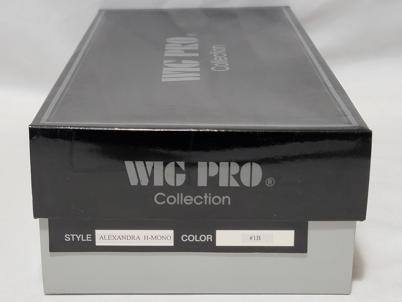 NEW Wig Pro Alexandra H-Mono Color 1B Off Black 100% Human Hair Women’s Wig remy