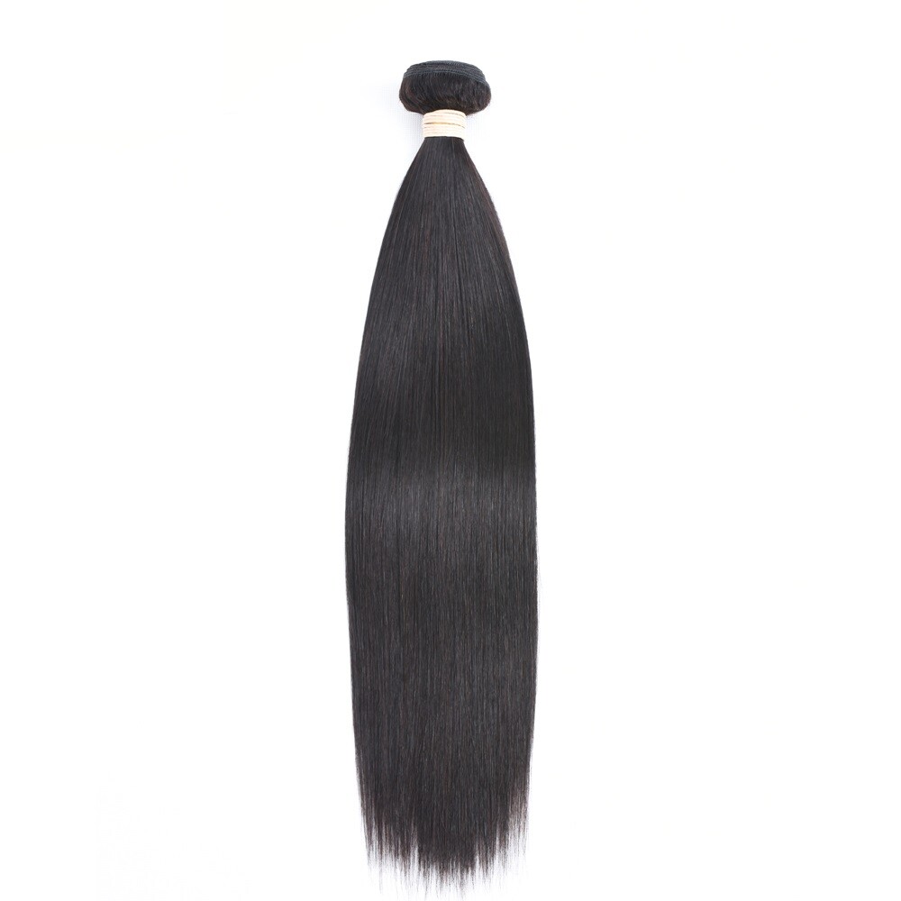 Jet Black Silky Straight Sew In Hair Weave Extension 100 Human Ali Bundle