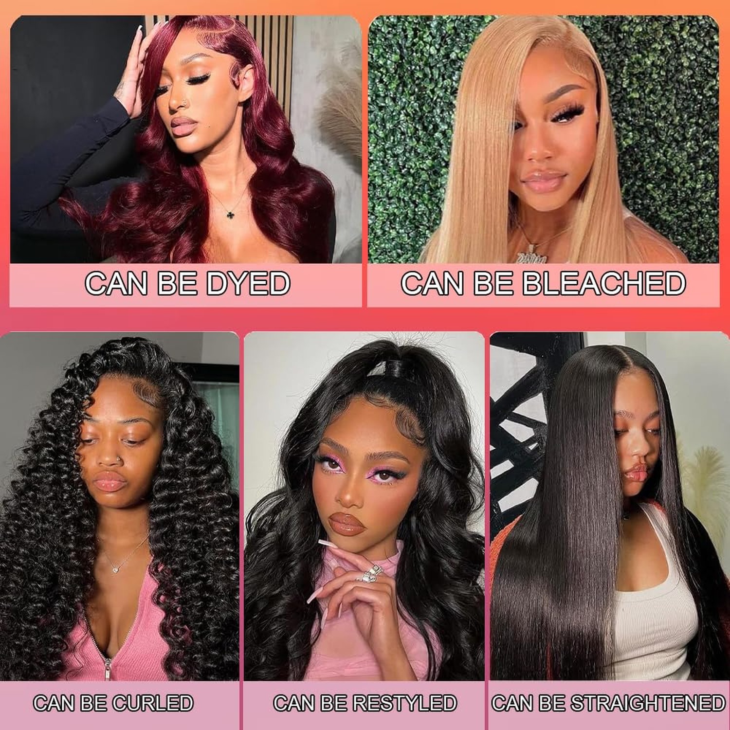 Straight Hair Bundles Brazilian Straight Hair 3 Bundles 20 22 24 In… Fast Ship