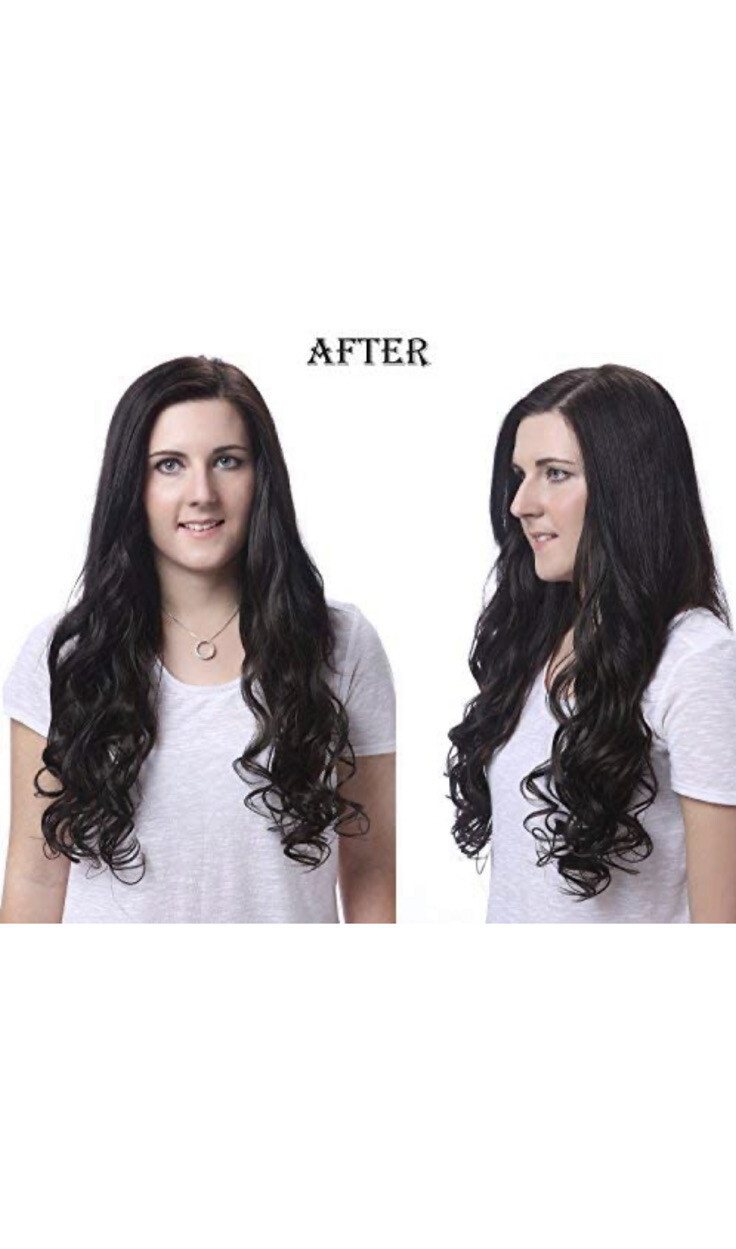Onedor 20” Curly Full Head Extensions 7pc 140g se-002- 27XH613 New Never Opened